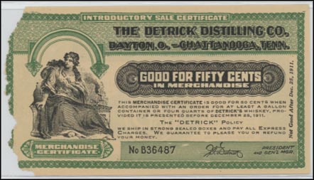 The Detrick Distilling Co., Dayton, Ohio MAIN
