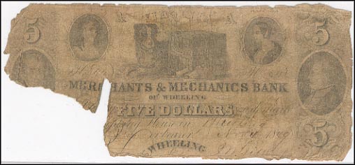 Merchants & Mechanics Bank, Wheeling, Virginia MAIN