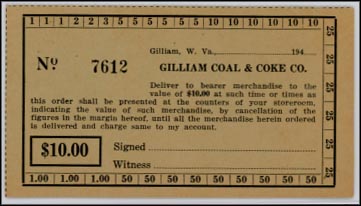 Gilliam Coal & Coke Co., Gilliam, West Virginia MAIN