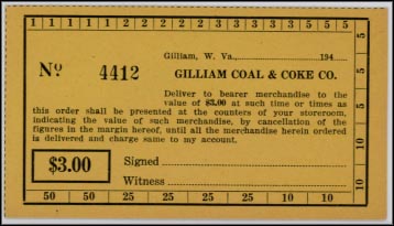 Gilliam Coal & Coke Co., Gilliam, West Virginia MAIN
