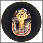 Golden Mask Of Tutankhamun Collector Plate by Cliff Jackson MAIN