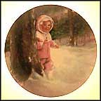Snowy Adventure Collector Plate by Donald Zolan MAIN