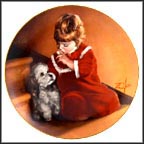 Christmas Secret - artist signed Collector Plate by Donald Zolan MAIN
