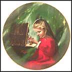 Laurie And The Creche Collector Plate by Donald Zolan MAIN