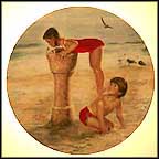 Beach Break Collector Plate by Donald Zolan MAIN