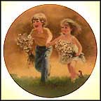 Dozens Of Daisies Collector Plate by Donald Zolan MAIN