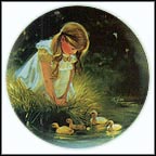 Golden Moment - artist signed Collector Plate by Donald Zolan MAIN