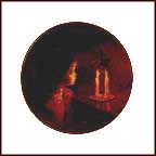 Candlelight Magic Collector Plate by Donald Zolan MAIN