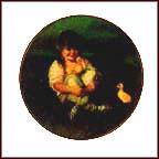 Lap Of Love Collector Plate by Donald Zolan MAIN