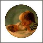 Brotherly Love Collector Plate by Donald Zolan MAIN