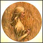 Wheatfield Collector Plate by Robert Bentley MAIN
