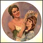 The Crowning Of Clara Collector Plate by Shell Fisher MAIN