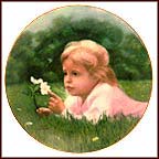 Apple Blossom Time Collector Plate by Robert Anderson MAIN