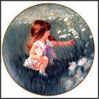 Daisy Days Collector Plate by Donald Zolan MAIN