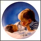 Brotherly Love - artist signed Collector Plate by Donald Zolan MAIN