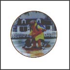 Puddles 'n Splashes - artist signed Collector Plate by Donald Zolan MAIN