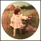 Ribbons And Roses Collector Plate by Donald Zolan MAIN