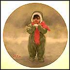 Winter Angel Collector Plate by Donald Zolan MAIN