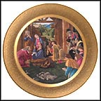 The Adoration Of The Magi Collector Plate by Sandro Botticelli MAIN