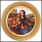 Madonna And Child With The Infant Saint john Collector Plate by Sodoma MAIN