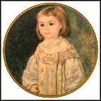 Child In White Collector Plate by Auguste Renoir MAIN