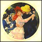 Dance at Bougival by Renoir Collector Plate by Pierre-August Renoir MAIN