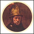 Man With A Gilt Helmet by Rembrandt Collector Plate by Rembrandt MAIN