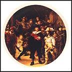 Night Watch by Rembrandt Collector Plate by Rembrandt MAIN
