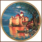 Swiss Isle Fortress Collector Plate by Darrell K. Sweet MAIN
