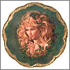 Yellow Rose Of Texas Collector Plate by Irene Spencer MAIN