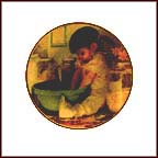 Cookies For Daddy - Father's Day Collector Plate by Rob Anders MAIN