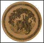 Santa's Helpers Collector Plate by Barbara Linley Adams MAIN