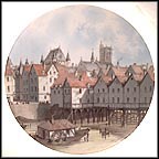 Le Pont aux Meuniers 1580 Collector Plate MAIN