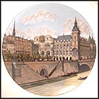 Quai aux Fleurs 1855 Collector Plate MAIN