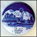 Home For Christmas Collector Plate by Gunnar Bratlie MAIN