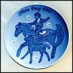 Mare And Foal Collector Plate by Gunnar Bratlie MAIN