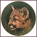 Cougar Cub Collector Plate by Qua Lemonds MAIN