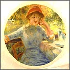 Alphonsine Fournaise Collector Plate by Pierre-August Renoir MAIN