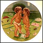 Just Friends Collector Plate by L. Henry MAIN