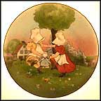 Round Dance Collector Plate by Charlotte Gutshall MAIN