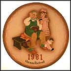 The Shoemaker Collector Plate by Norman Rockwell MAIN