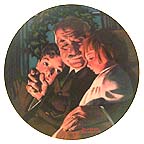 Christmas Story Collector Plate by Norman Rockwell MAIN