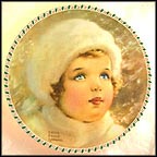 The Snow Bird Collector Plate by Bessie Pease Gutmann MAIN