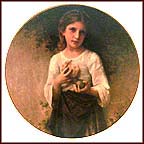 Colette Collector Plate by William A. Bouguereau MAIN