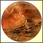 First Christmas Eve Collector Plate by Gerald Miller MAIN