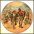 Joseph's Coat Of Many Colors Collector Plate by Yiannis Koutsis MAIN