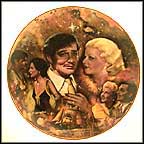 The King And His Ladies Collector Plate by Lawrence W. Whittaker MAIN