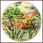 Cruising Down The River Collector Plate by Seima MAIN