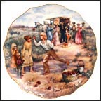 The Juggler Collector Plate by Rosemary Calder MAIN