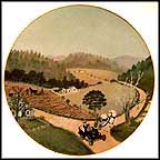 The Old Automobile Collector Plate by Grandma Moses MAIN